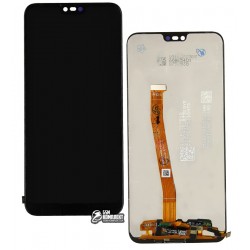 Дисплей Huawei Honor 10, чорний, з тачскріном, з датчиком відбитка пальця, High Copy Дисплей Huawei Honor 10, чорний, з тачскріном, з датчиком відбитка пальця, High Copy