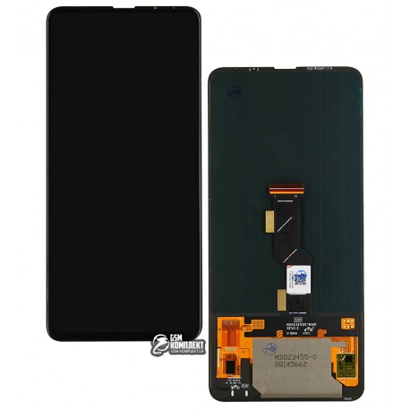 Дисплей Xiaomi Mi Mix 3, черный, с тачскрином, High Copy, M1810E5A
