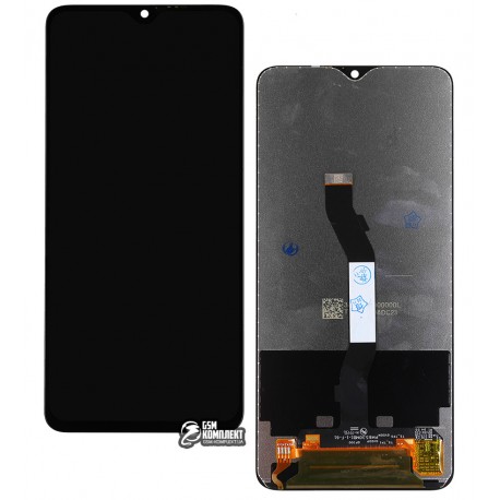 Дисплей Xiaomi Redmi Note 8 Pro, черный, с тачскрином, High Copy, M1906G7I, M1906G7G