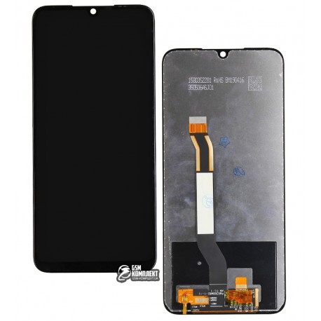 Дисплей Xiaomi Redmi Note 8, черный, с тачскрином, High Copy, M1908C3JH, M1908C3JG, M1908C3JI