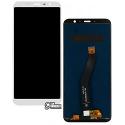 Дисплей для Meizu M6T, белый, с тачскрином, High Copy, M811H