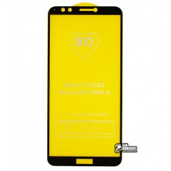 Загартоване захисне скло для Huawei Y7 2018, Nova 2 Lite, Y7 Prime (2018), Honor 7C Pro 5,99, 0,26 mm 9H, Full Glue, чорний колір Загартоване захисне скло для Huawei Y7 2018, Nova 2 Lite, Y7 Prime (2018), Honor 7C Pro 5,99, 0,26 mm 9H, Full Glue, чорний колір