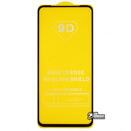 Закаленное защитное стекло для Xiaomi Redmi 10X, 2,5D, Full Glue, черное
