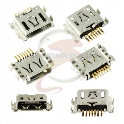 Коннектор зарядки, 7 pin, micro-USB, универсальный