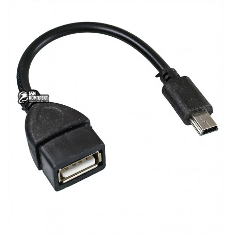 Перехідник, OTG кабель, USB на mini-USB
