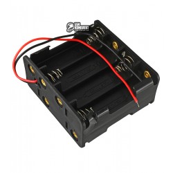 Відсік для батарей 8xAA «кубик» з дротами