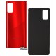Задняя панель корпуса для Samsung A415 Galaxy A41, красный, Prism Crush Red