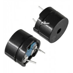 Пасивний буззер HC12085P-16 без генератора, 12мм, 1,5V - 5,5V, 16 Ом