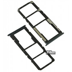 Держатель SIM-карты Xiaomi Redmi Note 9, серый