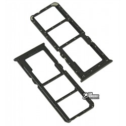 Держатель SIM-карты Oppo A52, A72, A92, A5 (2020), A9 (2020), черный