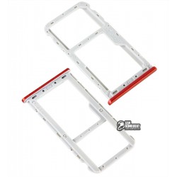 Держатель SIM-карты для Meizu M6T, красный