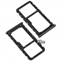 Держатель SIM-карты для Meizu M6T, черный