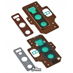 Скло камери для Samsung N960 Galaxy Note 9, коричневе, золотаве, metallic copper