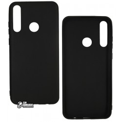 Чехол для Huawei Y6p, Joy, матовый силикон, черный