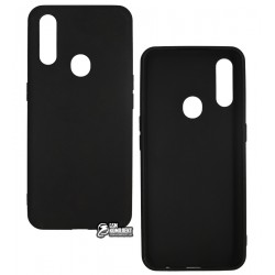 Чехол для Oppo A31, Joy, силиконовый, матовый, черный