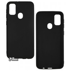 Чехол для Samsung M215 / M307 Galaxy M21 / M30s (2019), Joy, матовый ультратонкий силикон, черный