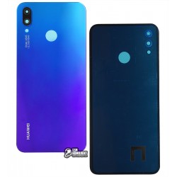 Задняя панель корпуса Huawei Nova 3i, P Smart Plus, фиолетовый, со стеклом камеры, Iris Purple Задняя панель корпуса Huawei Nova 3i, P Smart Plus, фиолетовый, со стеклом камеры, Iris Purple