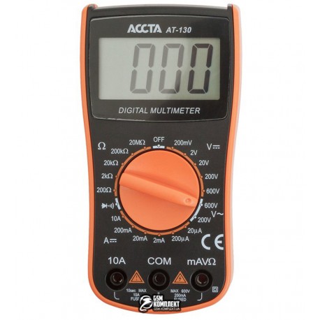 Мультиметр Accta AT-130, цифровой