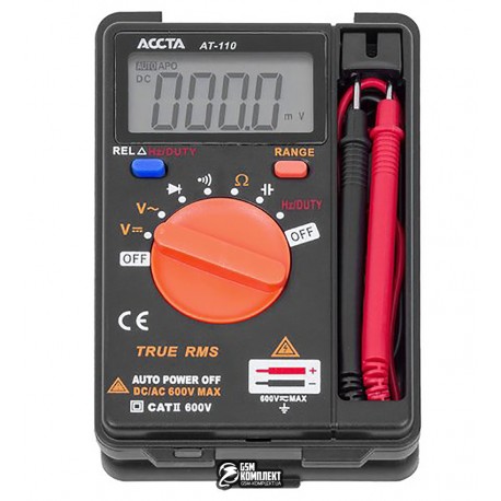 Мультиметр Accta AT-110, цифровой