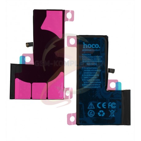 Аккумулятор Hoco для Apple iPhone XS, Li-ion, 3,81 В, 2658 мАч