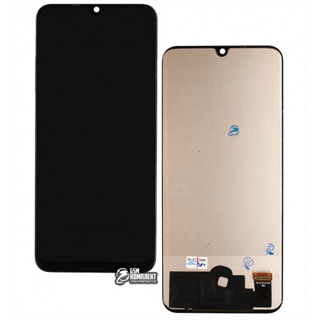 Дисплей для Huawei P Smart S, Y8P, чорний, з сенсорним екраном, без Touch ID, (TFT)