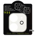 Защитное стекло для камеры iPhone 12, Full Glue, прозрачное