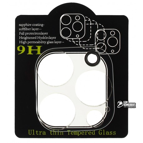 Защитное стекло для камеры iPhone 12 Pro Max, Full Glue, прозрачное