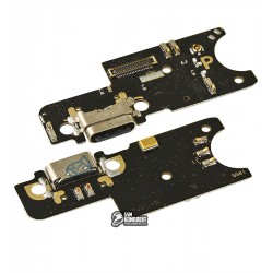 Шлейф для Xiaomi Pocophone F1, коннектора зарядки, коннектора наушников, с компонентами, с микрофоном, (плата зарядки), M1805E10A Шлейф для Xiaomi Pocophone F1, коннектора зарядки, коннектора наушников, с компонентами, с микрофоном, (плата зарядки), M1805E10A