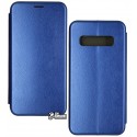 Чехол для Samsung G973 Galaxy S10 (2019), Fashion, книжка, синяя