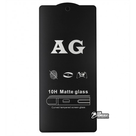 Защитное стекло для Xiaomi Redmi Note 9 Pro Max, Poco X3, 2.5D, Full Glue, матовое, черное Защитное стекло для Xiaomi Redmi Note 9 Pro Max, Poco X3, 2.5D, Full Glue, матовое, черное