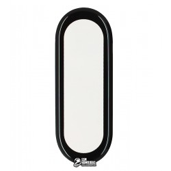 Защитное оргстекло Flexible Glass для Xiaomi Mi Band 5, 3D, 0.2мм, черное Защитное оргстекло Flexible Glass для Xiaomi Mi Band 5, 3D, 0.2мм, черное