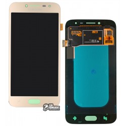 Дисплей для Samsung J250 Galaxy J2 (2018), золотистый, с сенсорным экраном (дисплейный модуль), оригинал (переклеено стекло) Дисплей для Samsung J250 Galaxy J2 (2018), золотистый, с сенсорным экраном (дисплейный модуль), оригинал (переклеено стекло)