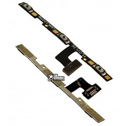 Шлейф для Meizu Pro 5, кнопки включення, з компонентами