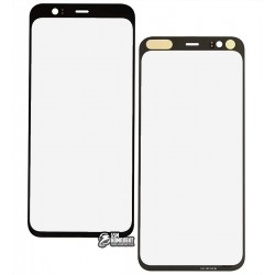 Скло дисплея Google Pixel 4, чорне