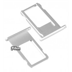 Держатель SIM-карты для iPhone 6 Plus, белый Держатель SIM-карты для iPhone 6 Plus, белый