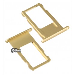 Держатель SIM-карты для iPhone 6S Plus, золотистый Держатель SIM-карты для iPhone 6S Plus, золотистый