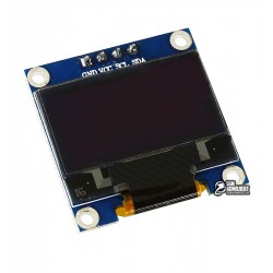 Дисплей OLED 0,96 дюйма 128X64 I2C для Arduino, синій колір Дисплей OLED 0,96 дюйма 128X64 I2C для Arduino, синій колір