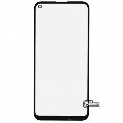 Скло дисплея Huawei P40 Lite E, Y7p, чорне Скло дисплея Huawei P40 Lite E, Y7p, чорне
