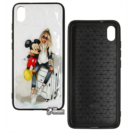 Чехол для Xiaomi Redmi 7A, Ladies Mikey Prism, пластик-силикон Чехол для Xiaomi Redmi 7A, Ladies Mikey Prism, пластик-силикон