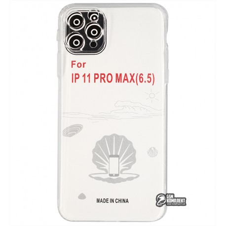 Чохол для iPhone 11 Pro Max, KST, силікон, прозорий