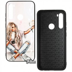 Чехол для Xiaomi Redmi Note 8, Ladies Selfie Prism, пластик-силикон