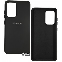 Чехол для Samsung A525 Galaxy A52 (2021). Full Case, софттач силикон, черный