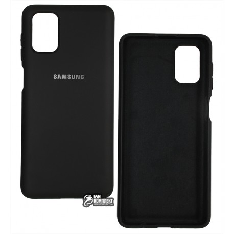 Чехол для Samsung M515 Galaxy M51. Full Case, софттач силикон, черный Чехол для Samsung M515 Galaxy M51. Full Case, софттач силикон, черный