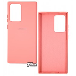 Чохол для Samsung N985 Galaxy Note 20 Ultra. Full Case, софттач силікон, рожевий Чохол для Samsung N985 Galaxy Note 20 Ultra. Full Case, софттач силікон, рожевий