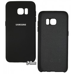 Чохол для Samsung G935 Galaxy S7 Edge, Silicone Cover, чорний