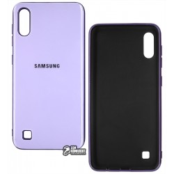 Чехол для Samsung A105 Galaxy A10 (2019), Soft Glass, glicine Чехол для Samsung A105 Galaxy A10 (2019), Soft Glass, glicine