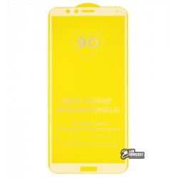 Закаленное защитное стекло для Huawei Honor 7X, 2.5D Full Glue, белое