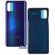 Задняя панель корпуса для Samsung A315 Galaxy A31, A315F/DS Galaxy A31, синий, Prism Crush Blue