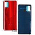 Задня панель корпусу для Samsung A315 Galaxy A31, A315F / DS Galaxy A31, червоний, Prism Crush Red