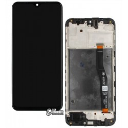 Дисплей для Samsung M205 Galaxy M20, черный, с сенсорным экраном, с рамкой, Original (PRC), original glass